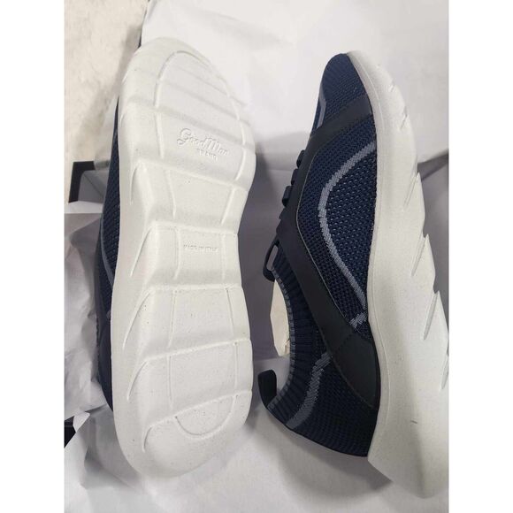 Good Man Brand GMB Knit Trainer Sneakers Sky Captain Blue Sz 9 Italy MSRP $298 main image 7